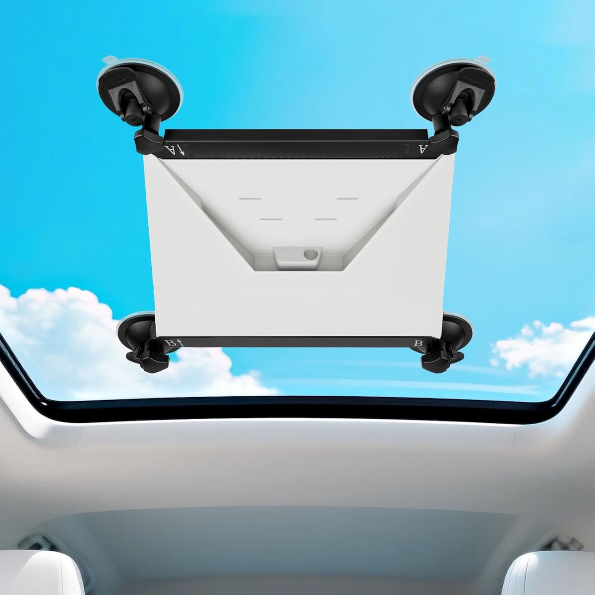 Starlink Mini-autohouder, Starlink houder, veiligheidshouder voor ramen en glas, Starlink-mini-accessoires voor auto, camper, boot en vrachtwagen, glazen dakhouder, krachtige adsorpti