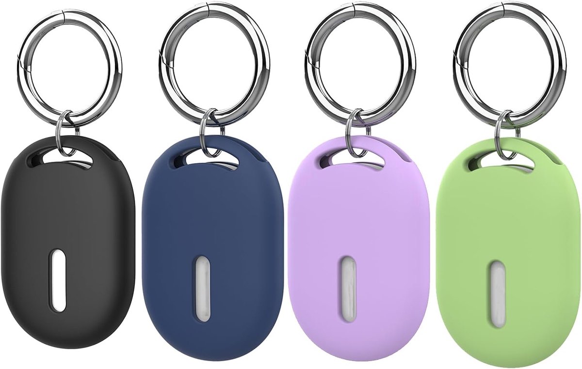 Compatibel met Xiaomi Smart Tag, mobiele telefoonhoes met GPS-tracking voor Android, voor honden, kinderen, senioren, rugzakken, fietsen, koffer, krasbestendig