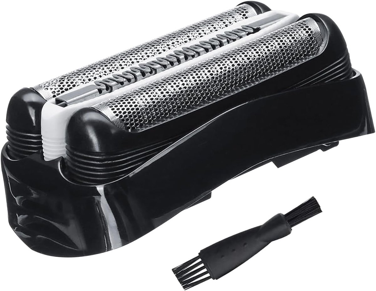 Scheerkoppen 32B compatibel met Braun Series 3 scheerapparaten - compatibel met Braun Series 3 3040s, 3010s, 310s, 3000s, 3050cc, 3080s, 390cc en meer, zwart