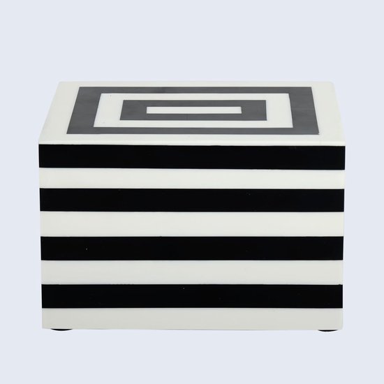 Home Concentrics Collectie Opbergorganizer Decoratieve Doos Multifunctioneel Gift, 6x4,5x4 Inch — afbeelding 4