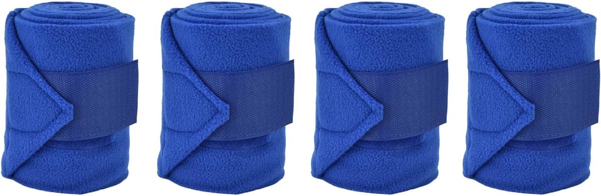 Paarden Beenbeschermers 4 Stuks Dikke Polaire Fleece met Klittenband voor Paardensport