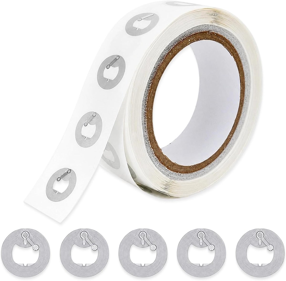 NFC label stickers van papier, 25mm voor evenementen, winkels en clubfeesten - eenvoudig te gebruiken en aanpasbaar