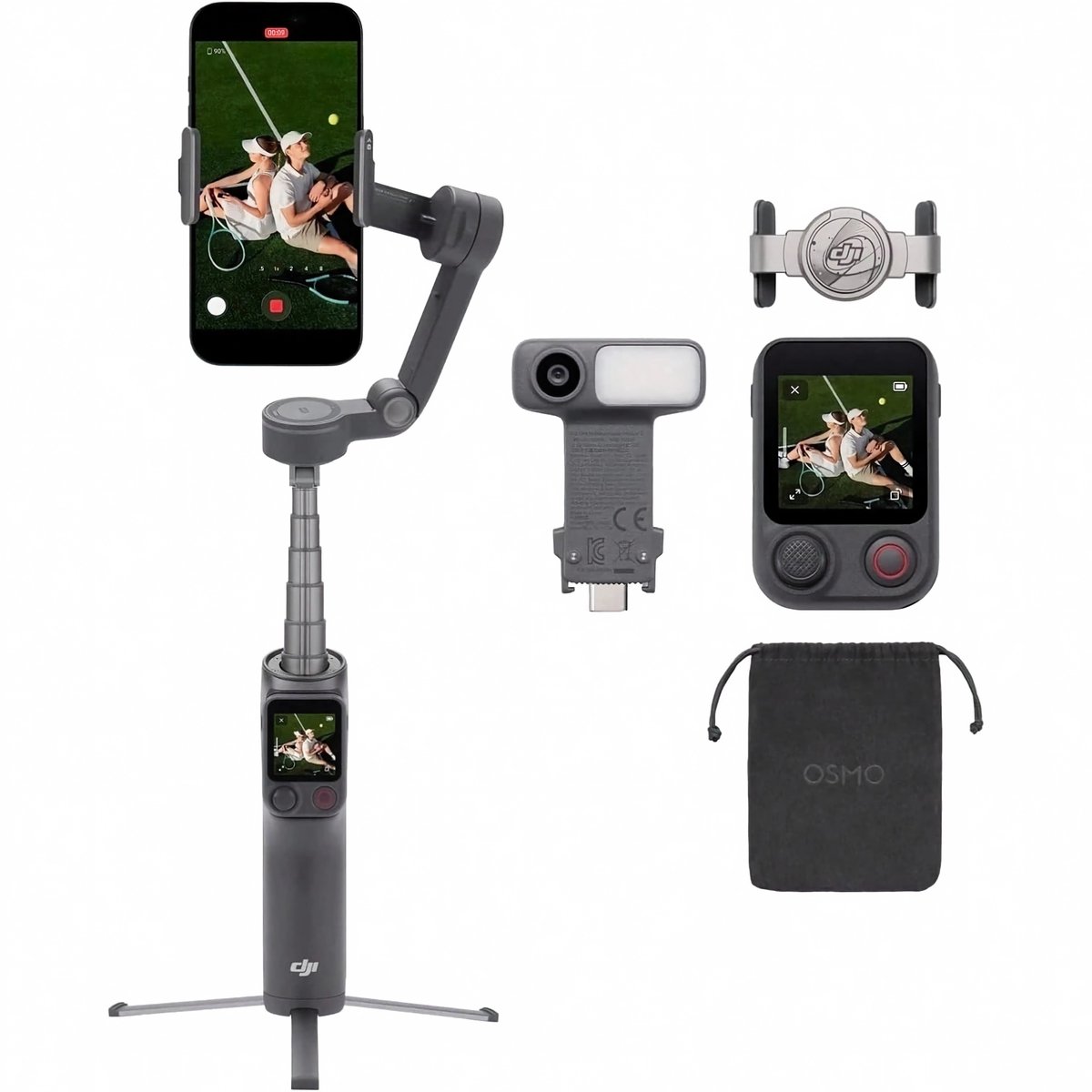 DJI Osmo Mobile 8P - Advanced Tracking Combo - Smartphone Gimbal met Tracking Module