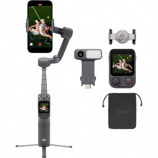 DJI Osmo Mobile 8P - Advanced Tracking Combo - Smartphone Gimbal met Tracking Module
