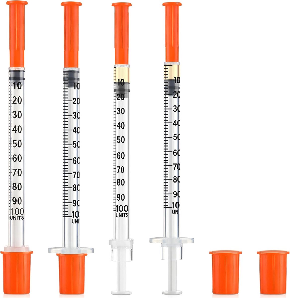 50 stuks 1 ml/cc kunststof multifunctioneel (31 g, 8 mm), plastilube, afzonderlijk verpakt, geschikt voor dierenvoeding en voor laboratoriumdoeleinden (50)