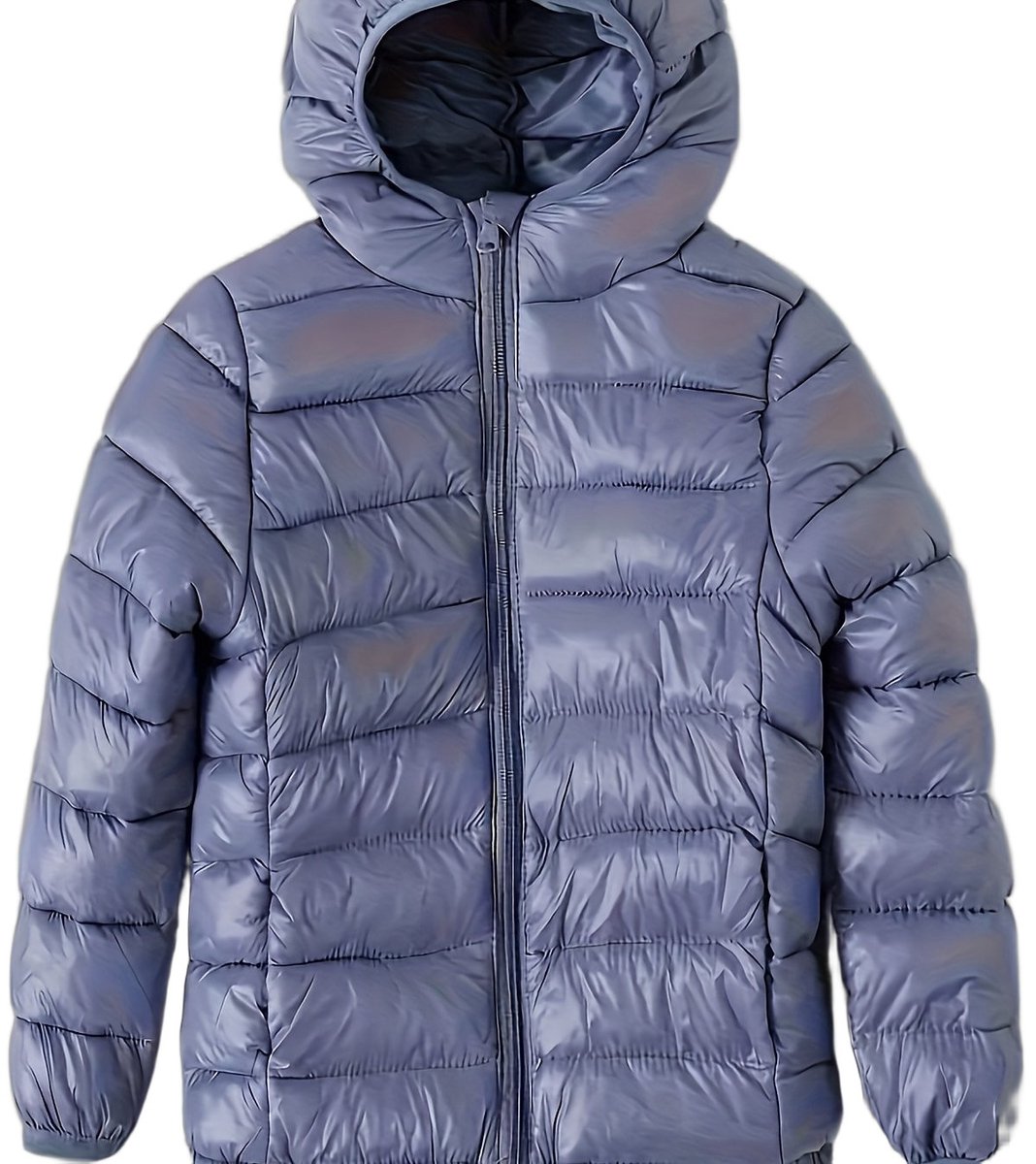 Currero Winterjas Parka Meisjes Lange Jas Meisje Wintermantel Overjas Gewatteerd Waterdicht Winter Stijlvol Mantel Kinderen 4-5 Jaar Ruimtegrijs