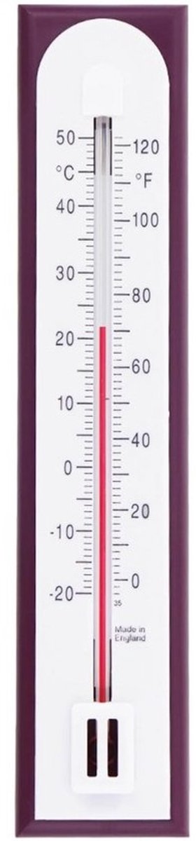 Grote Wandthermometer voor Binnen en Buiten Temperatuurmeting