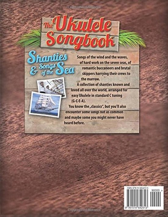 Zeemansliederen en Shanty's voor Ukelele: Complete Collectie met Akkoorden en Tabs — afbeelding 3