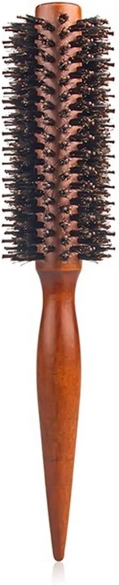 haren haar ronde borstel kapper styling tools plagen borstel voor haar krullend kam haarborstel (maat: L)