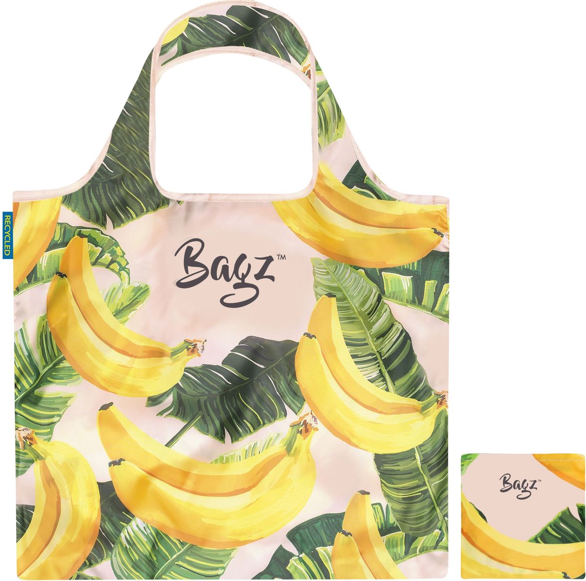 Bagz Going Bananas Opvouwbare Boodschappentas