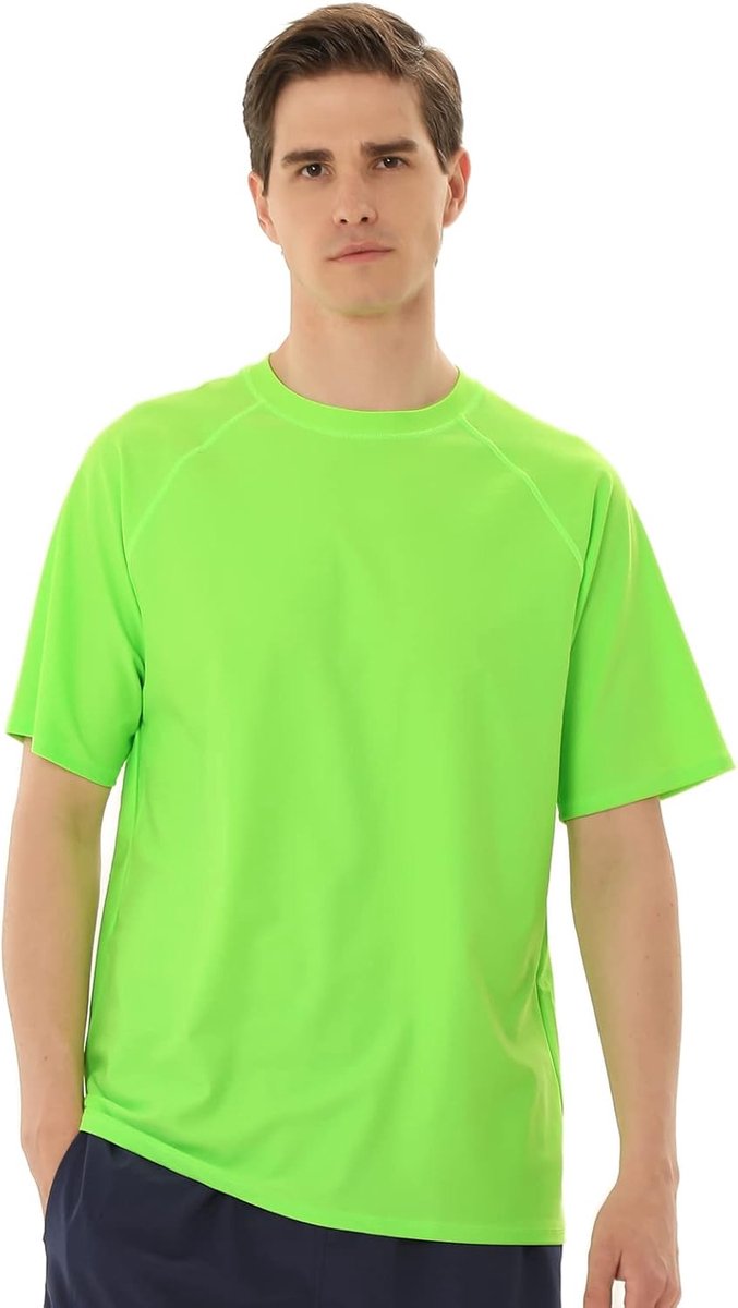 Rashguard T-shirt met korte mouwen UPF 50+ Badpak Tops Sneldrogend Sport T-shirt