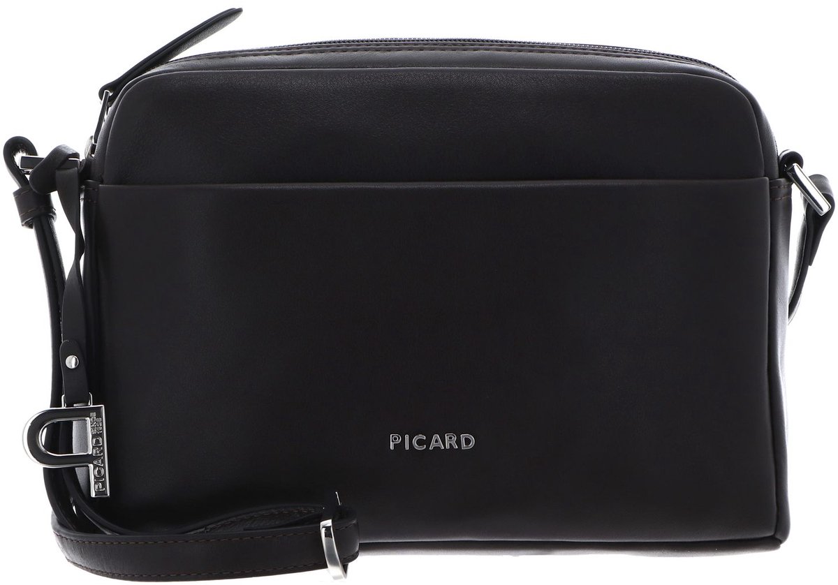 PICARD schoudertas Really Shoulder Bag Cafe donkerbruin