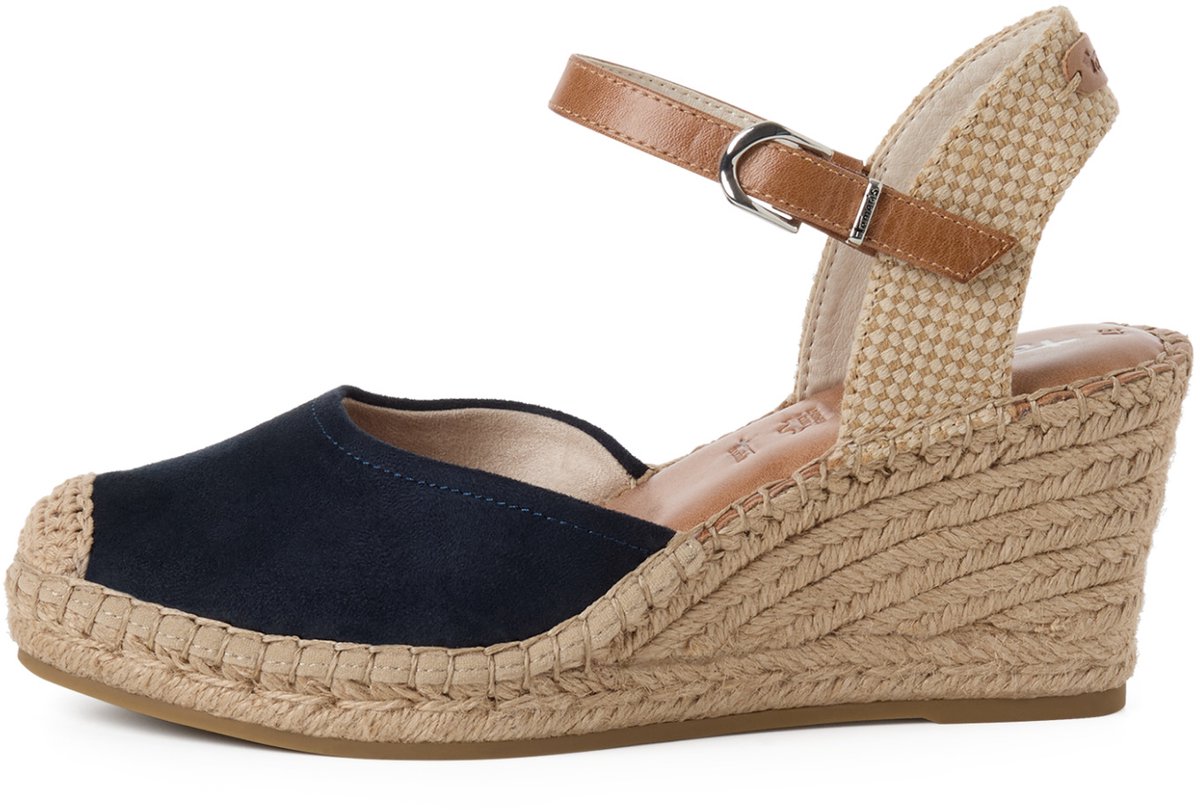 Tamaris espadrille - Dames - Blauw - Maat 40
