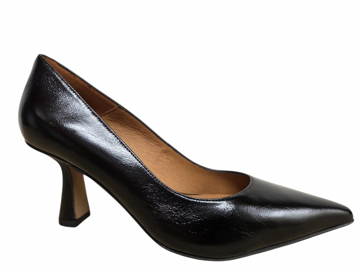 Angel Alarcon 26508 458F Greta Negro Pumps Zwart Leer Dames - Zwart - 40