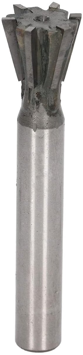 Dovetail Frees, 75 Graden, Universele Rechte Schacht 20 Mm, Tungsten Carbide voor Metaalbewerking en IJzerbewerking