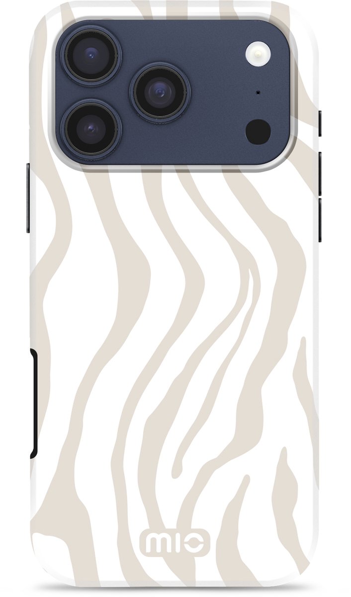 MIO by Mobilize Sandy Zebra Magsafe Compatible for iPhone 17 Pro/18 Pro