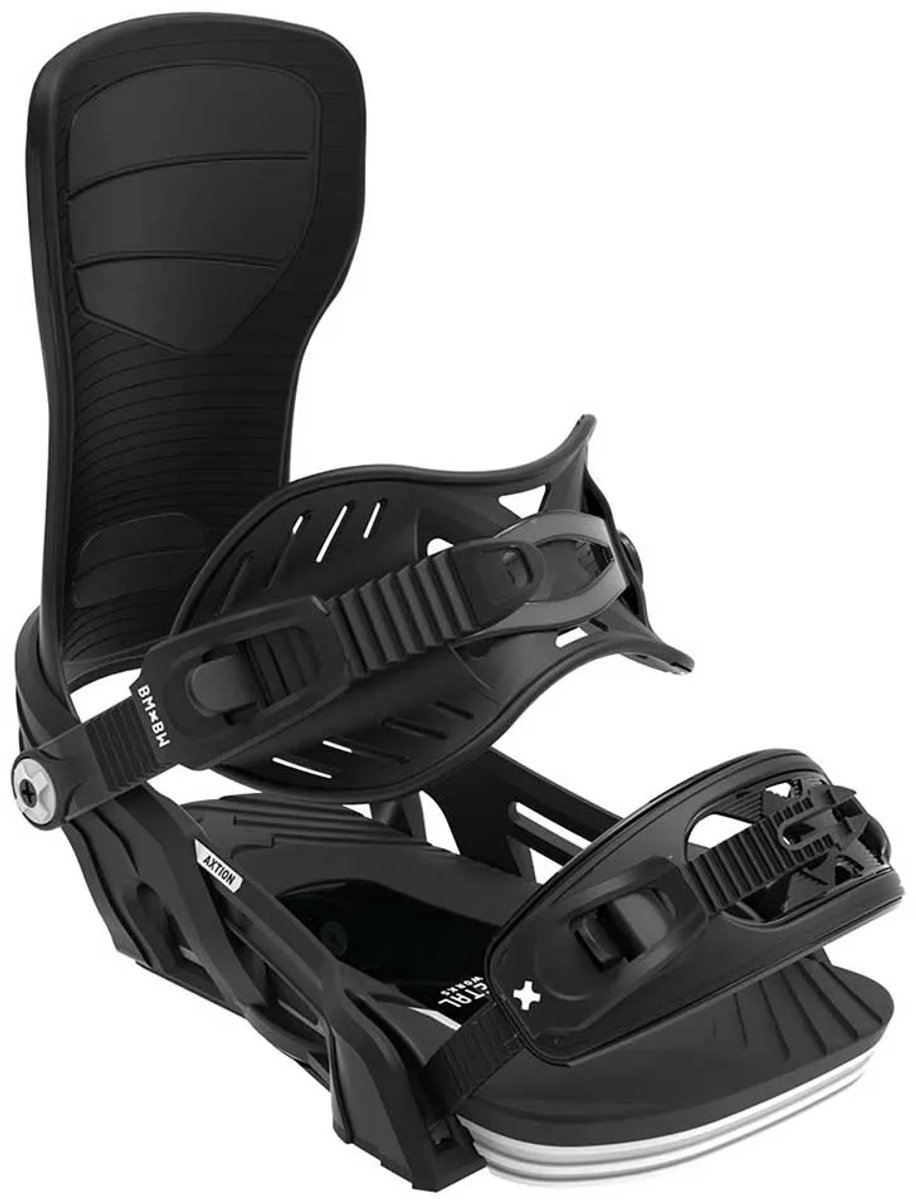 Bent Metal Axtion Snowboardbindingen S Zwart