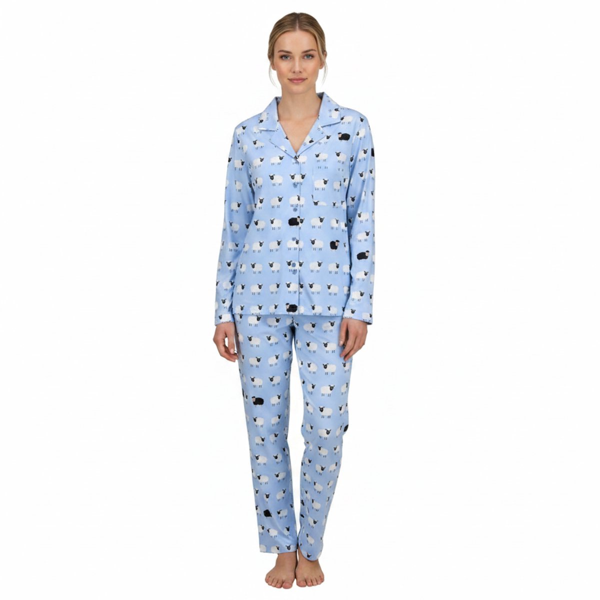 Ringella Sheep Parade – Pyjama – 6511228 – Fjord Blue – Blauw