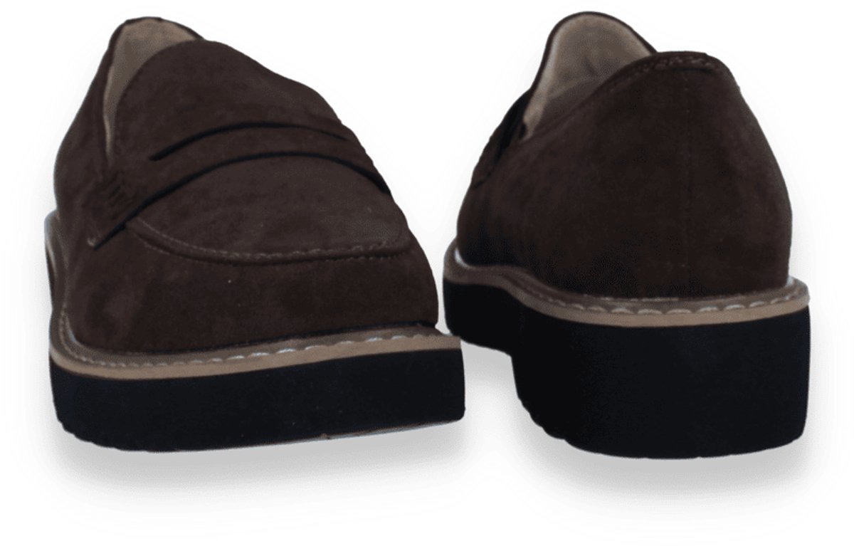 Mode-mania Dames Mocassin | Bruin | Maat: 41