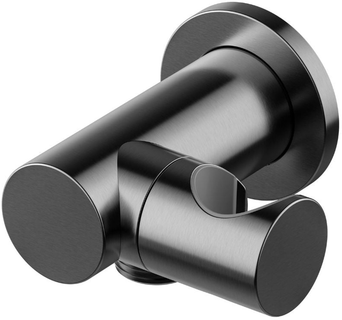 Sanitado Industry Luxe Handdouchehouder Muur Gunmetal