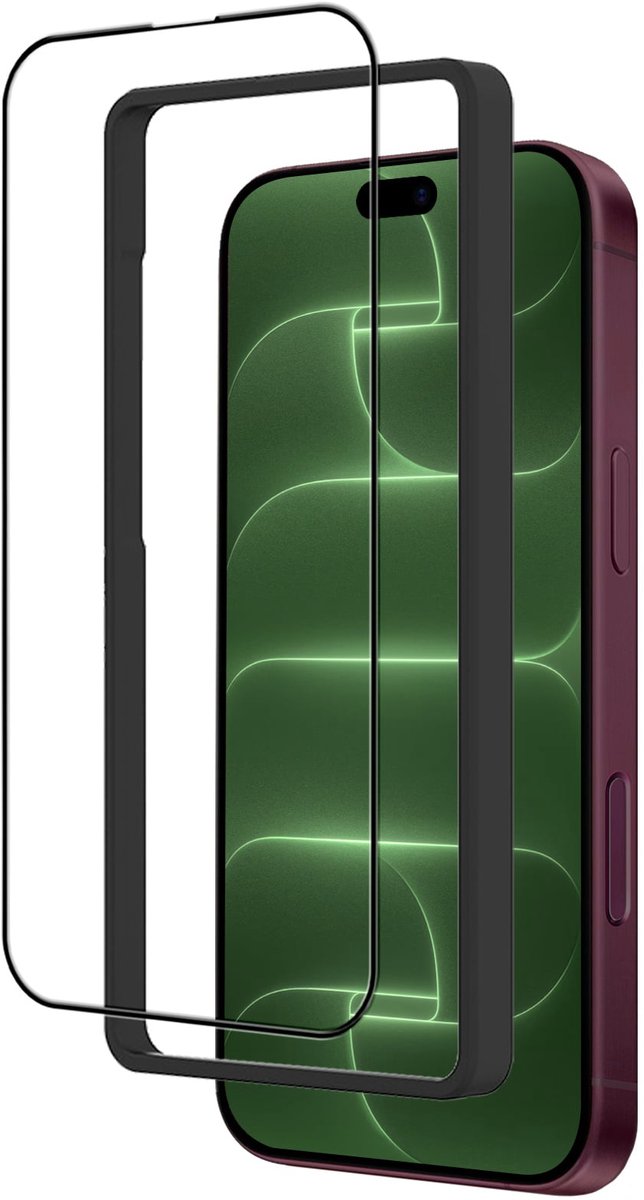 Screenprotector Geschikt voor Apple iPhone 18 Pro Max - Met Installatie Frame - Beschermglas - Gehard Glas - Tempered Glass - Screen Protector