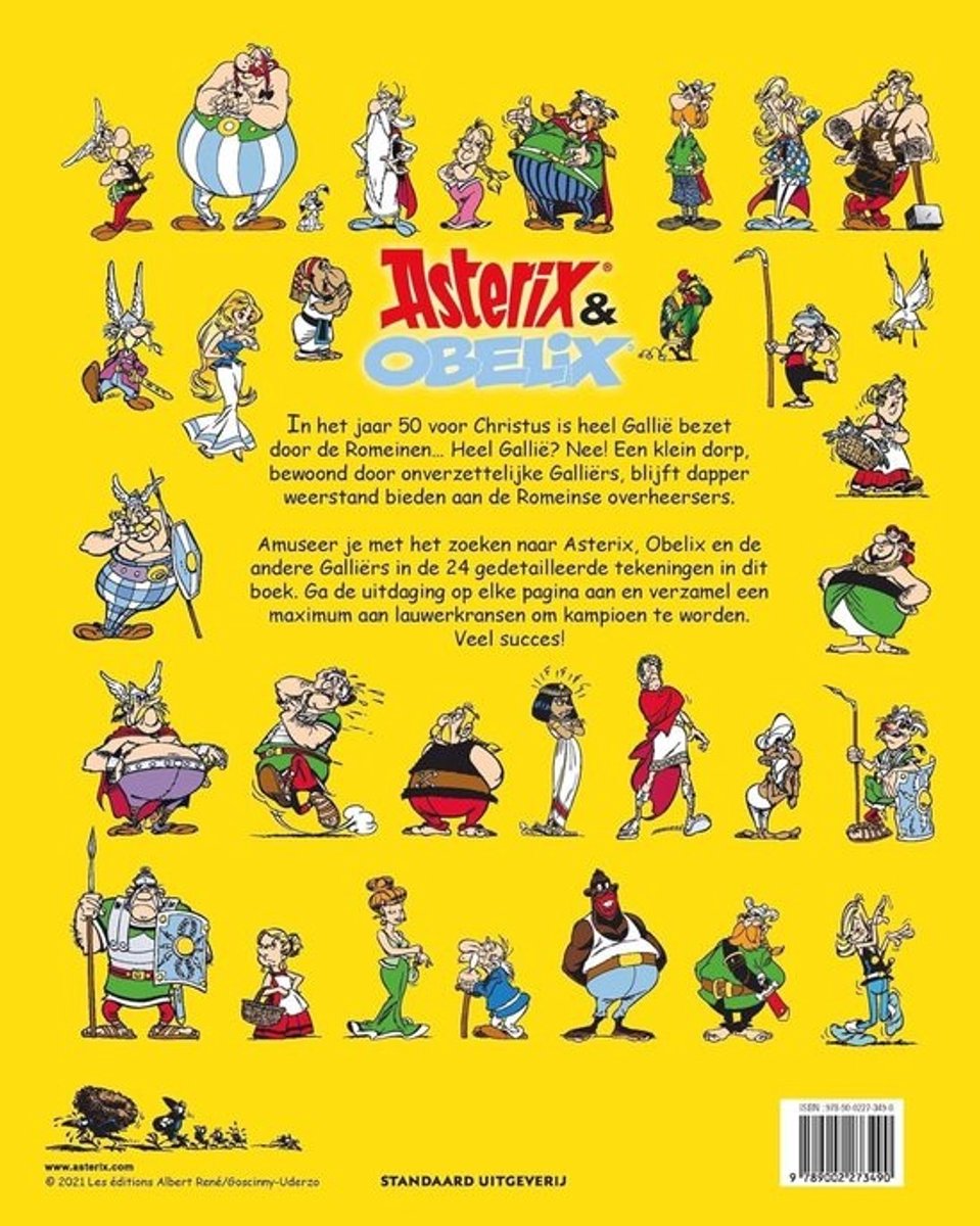 Asterix & Obelix zoek- en vindboek