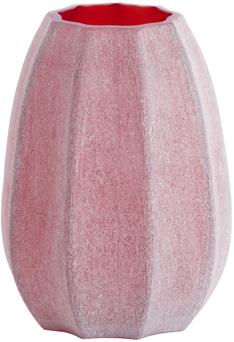 Light & Living Vaas BRADLEY - Ø17x23.5 cm - Rood