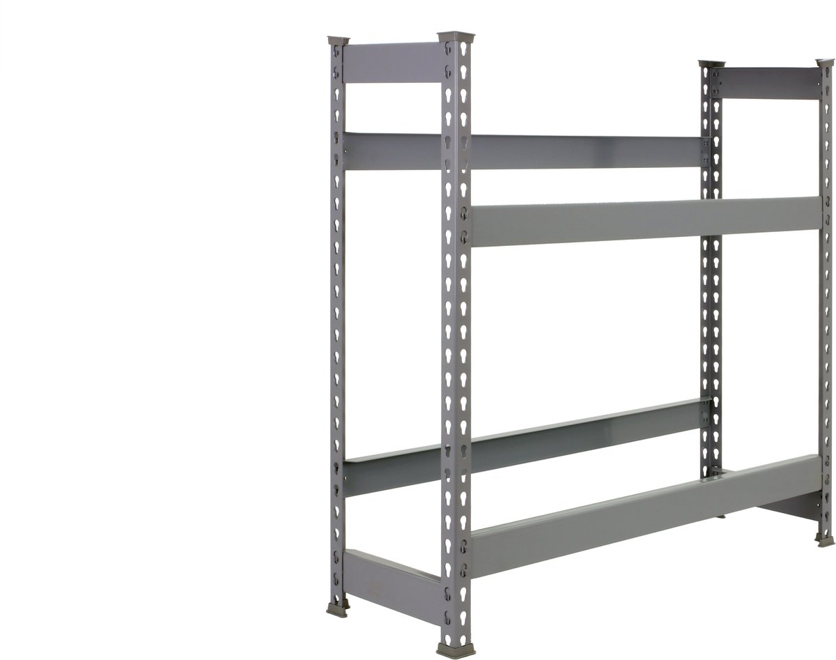 Simonrack SimonBottle 2-1000X1000X300 Grijs - Drankkrattenrek, 6 kratten, 1000x1000x300 mm