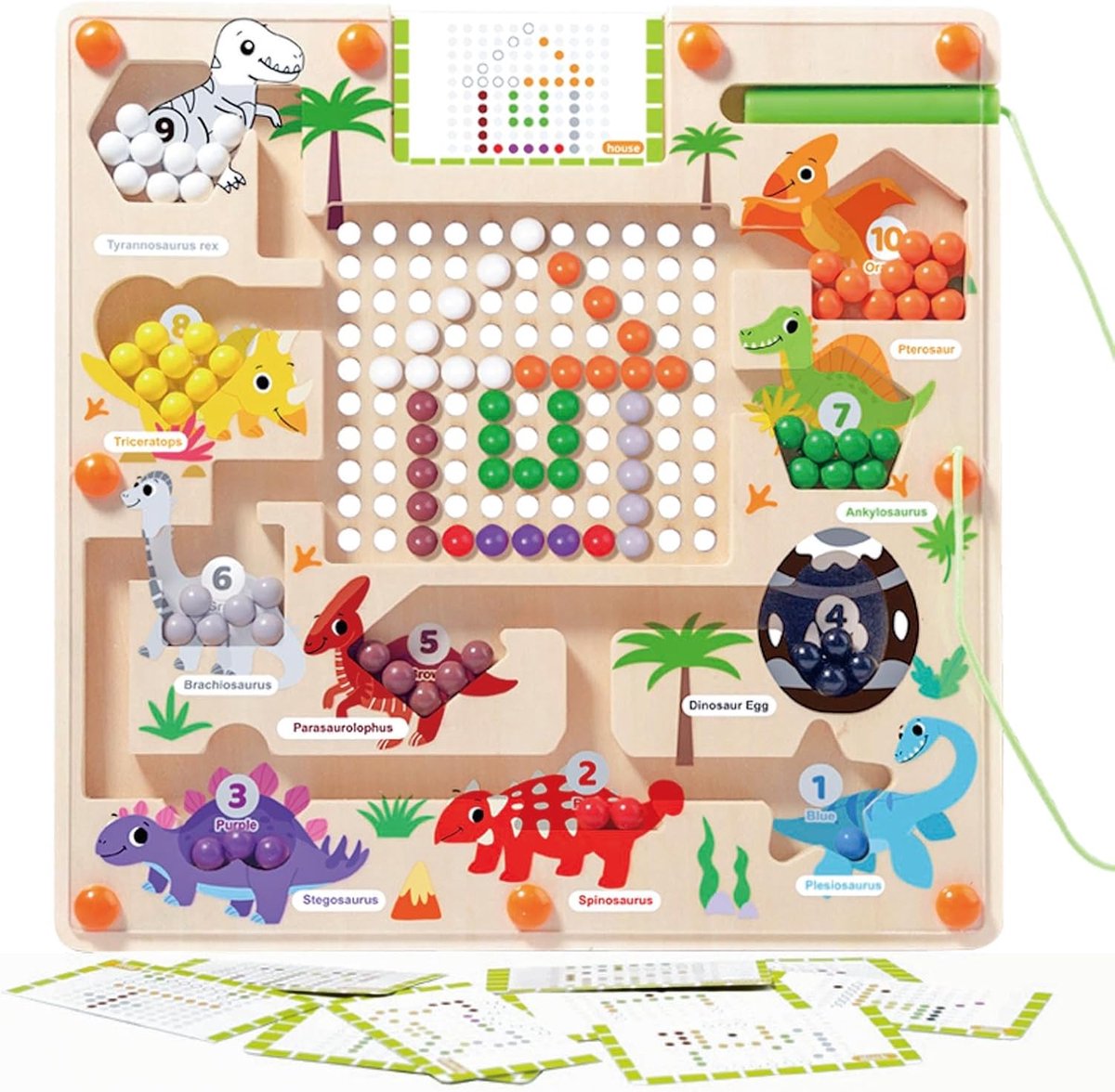 Speelgoed 2 3 4 5 6 Jaar, Magnetisch Spel, Educatieve Spellen, Speelgoed Jaar, Kinderspeelgoed, Houten Speelgoed, Cadeau 2-6 Jaar Kinderen Jongens Meisjes