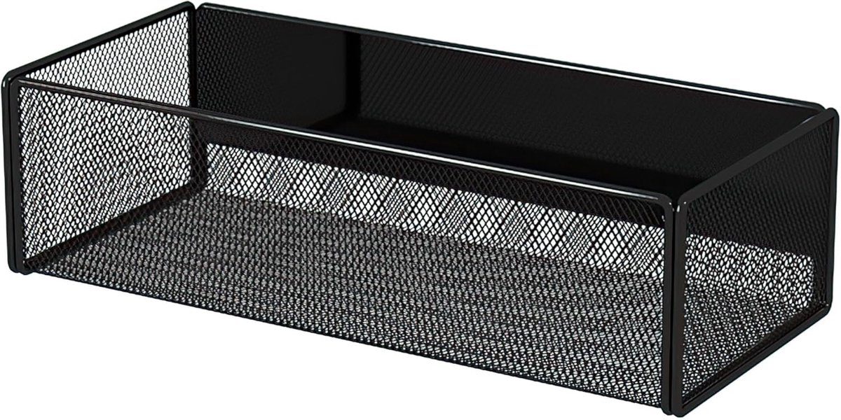 Kruidenrek thuiskeuken Frige Whiteboard Organizer Magnetische (Black, Large)