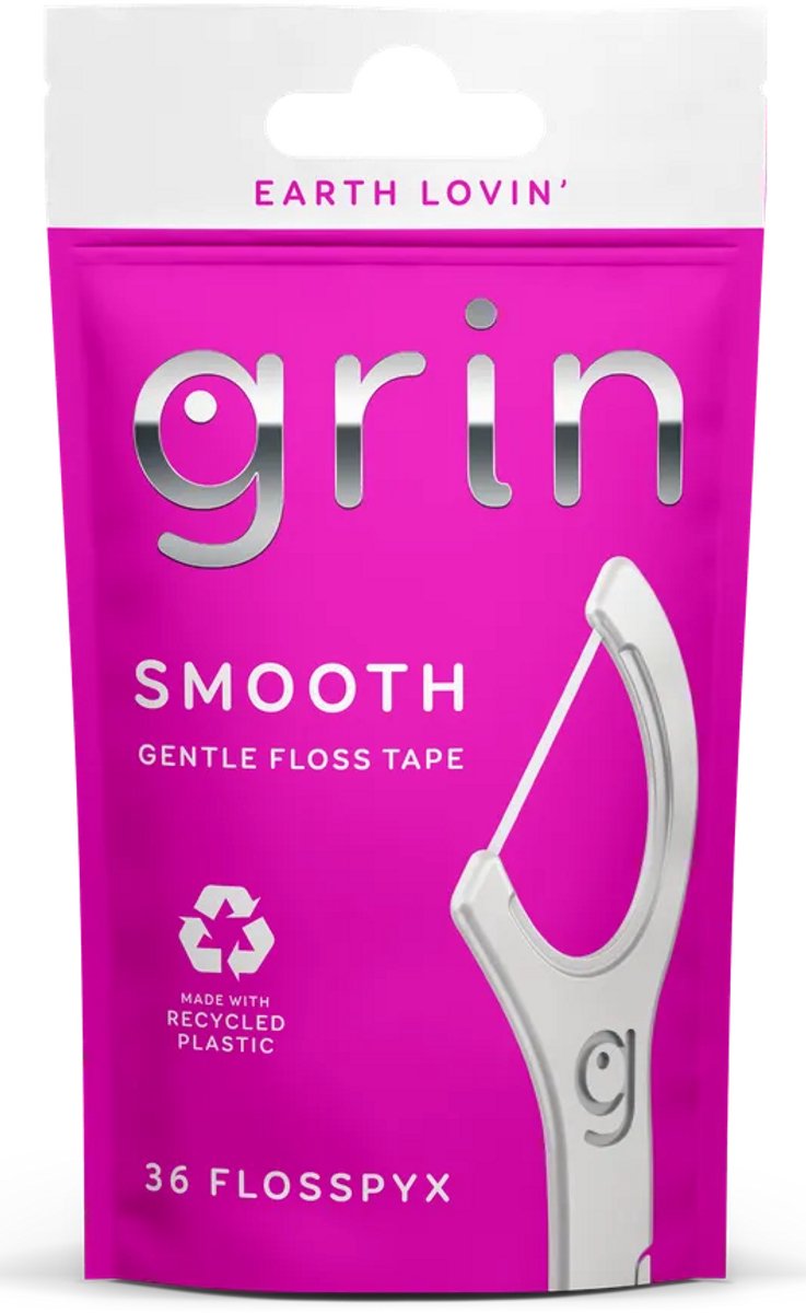 Grin Smooth Floss Picks 36ST