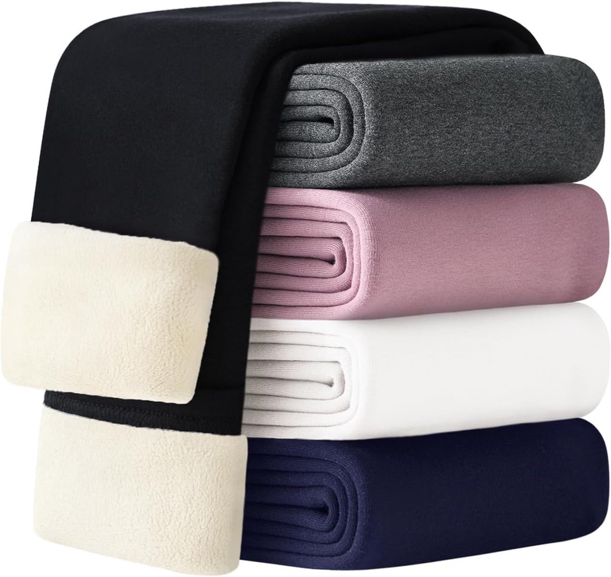 Gevoerde legging voor meisjes, katoen, warme winterbroek, thermobroek