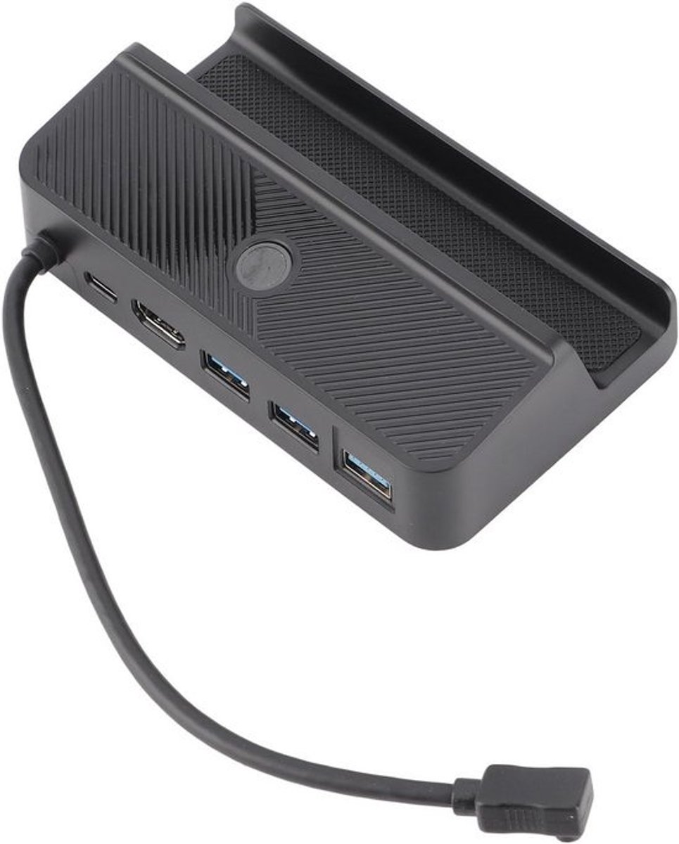 5-in-1 Dockingstation met 4K HDMI en Snelle Opladen voor Gaming Handhelds