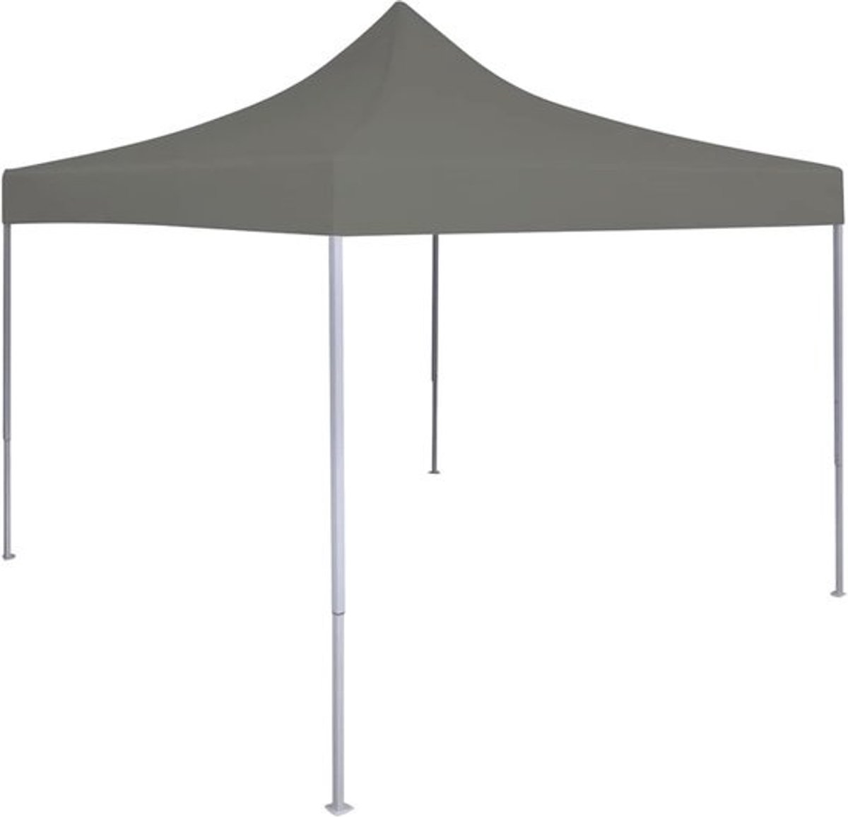 Pop-up Tent - Feesttent Tuinpaviljoen - Feesten Buiten - Inklapbaar Ontwerp - 3x3m - Antraciet