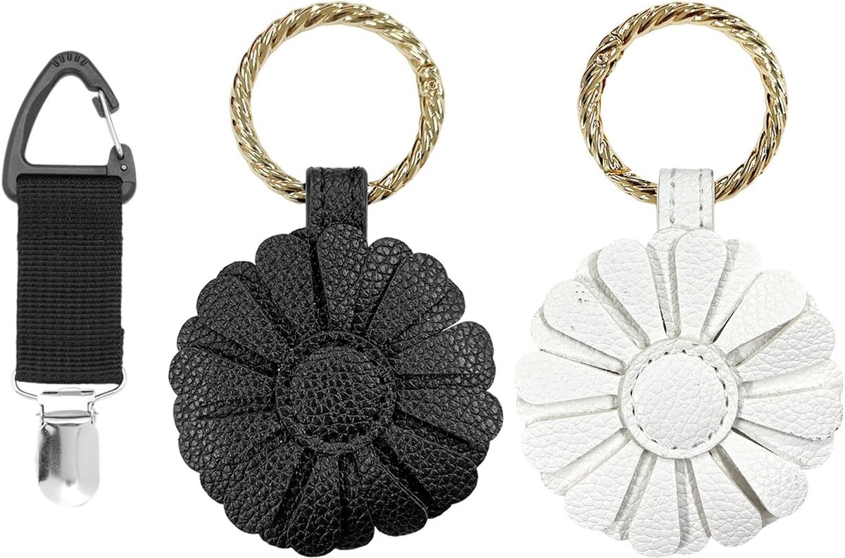 2 Stuks Van Magnetische Bloem Hoed Clip, 1 Stuk Van Gewone Hoed Clip, Draagbare Anti-Verloren Hoed Clip, Naadloze Hoed Opslag Clip, Handtas Accessoires.