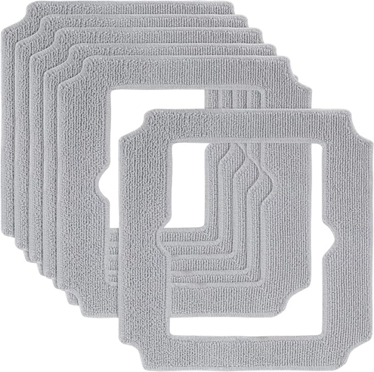 6 stuks reinigingsdoeken voor Ecovacs Winbot Mini raamreinigingsrobot - microvezel reinigingspads, reserveonderdelen