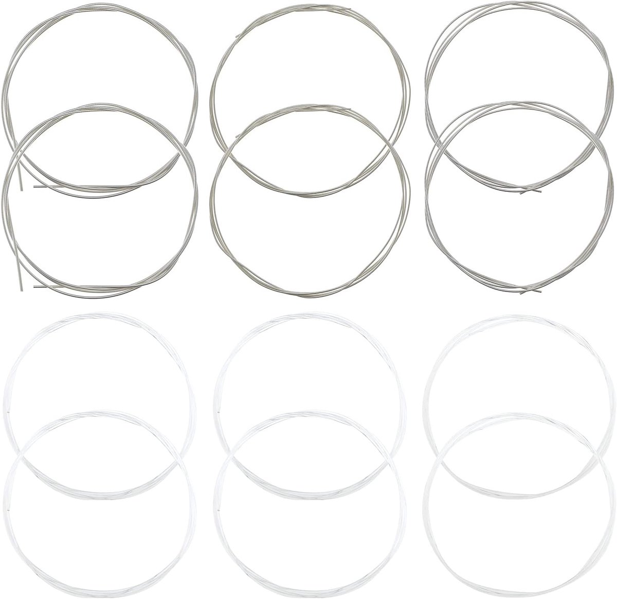 Snaren Vervanging Nylon Snaren Voor Klassieke Gitaar Verzilverd Snaren Muziekinstrument Accessoires