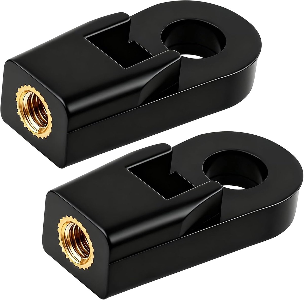2 Stuks Buitenboordmotor Gasbediening Kabel End Connector, ABS en Koper Controle Doos Kabelfittingen Vervanging voor Suzuki 3300C Gasklep en Shift Control, Deel 67275-95600