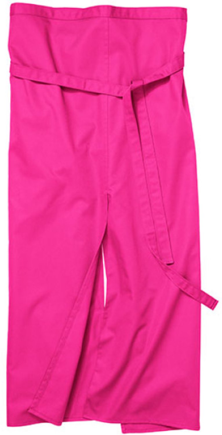 CG Workwear Slit Apron Milano 100 x 100 cm CGW110 - Magenta - 100 x 100 cm