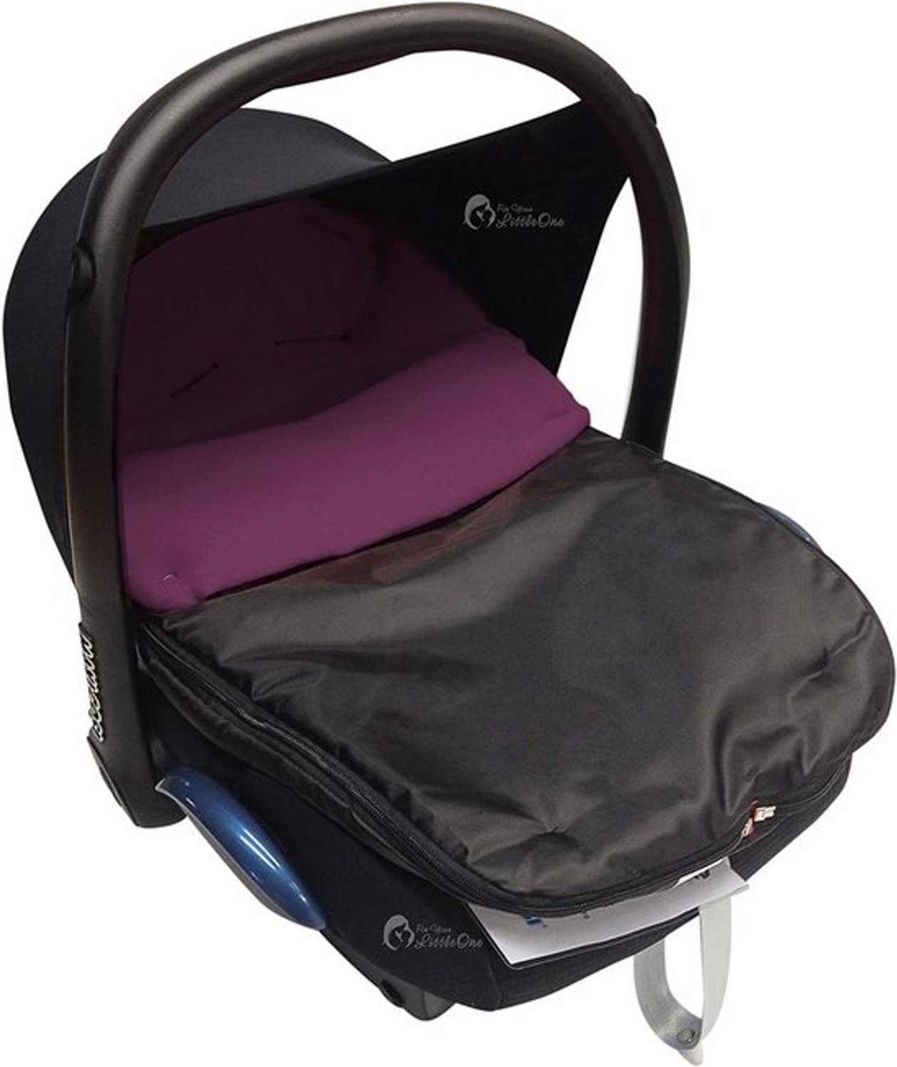 Universele voetenzak voor autostoel en Maxi-Cosi - Violet