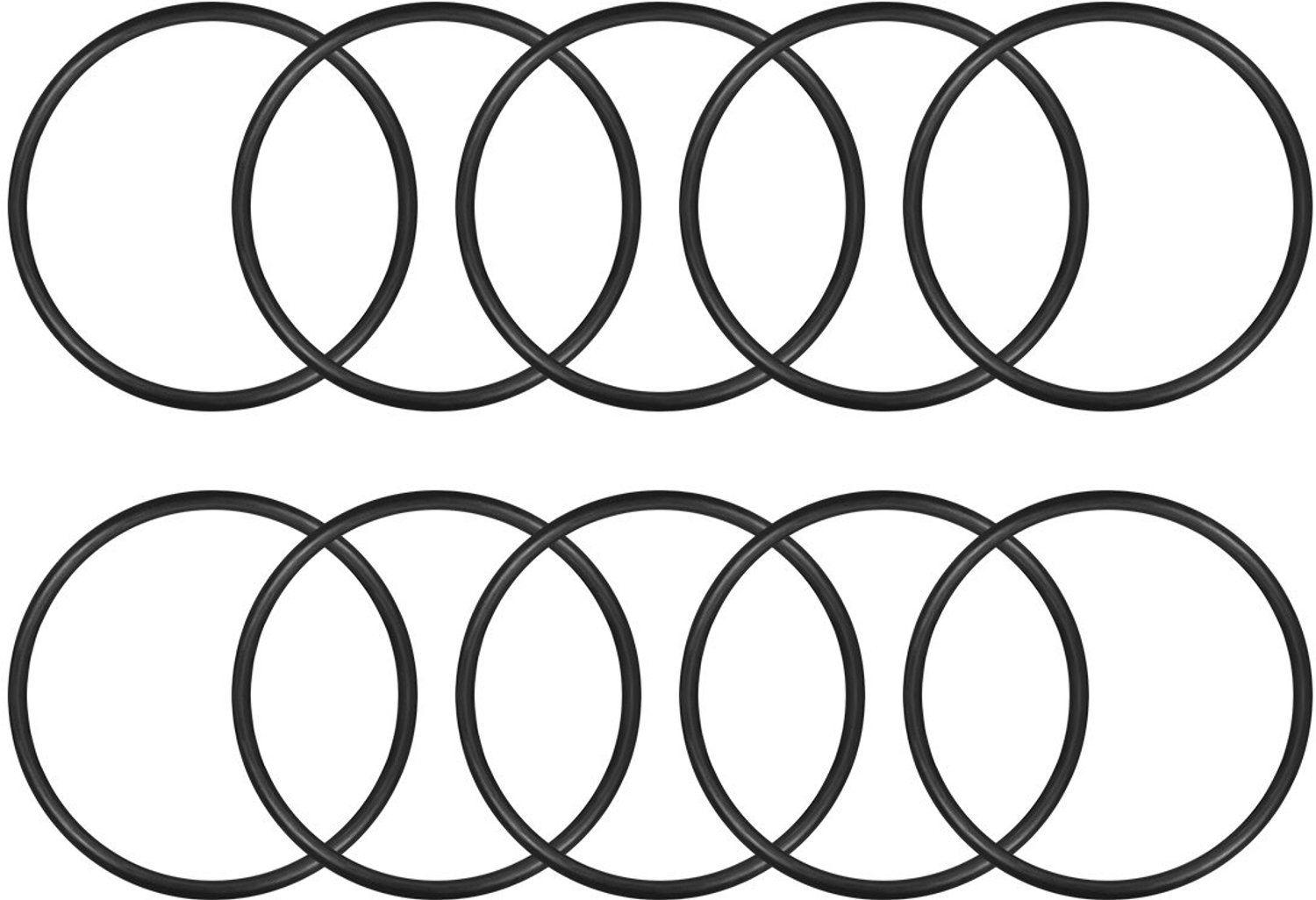 O-ring afdichting 34mmx38mmx2mm - nitrilrubber - hardheid 70A - voor hogedrukreiniger - m-winkel