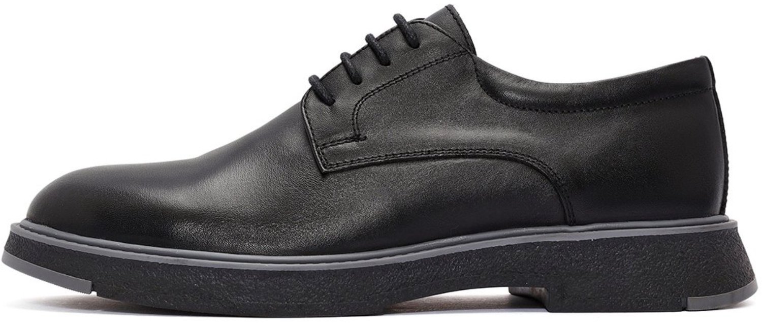 DERIMOD Casual Lace-ups Leather Casual Lace-up Shoes