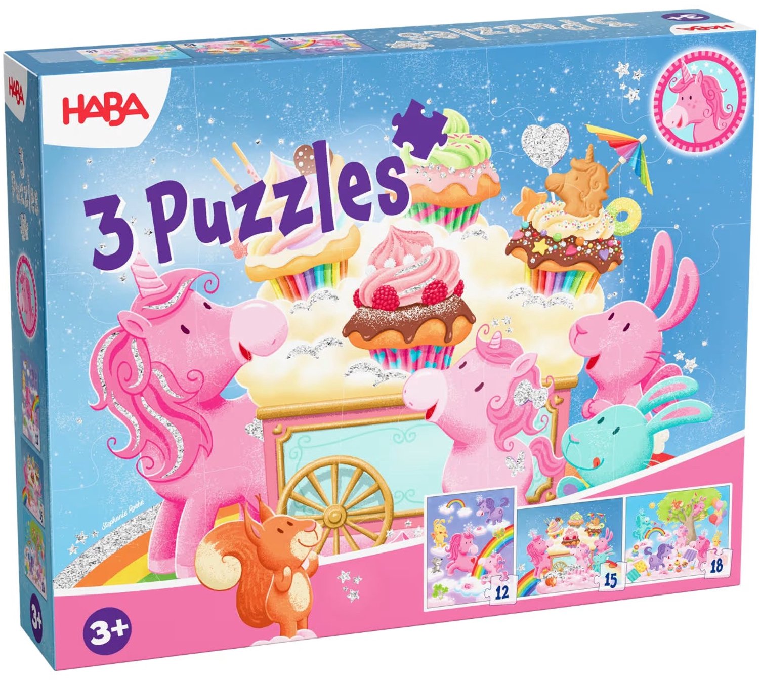 Haba | puzzel eenhoorn flonkerglans