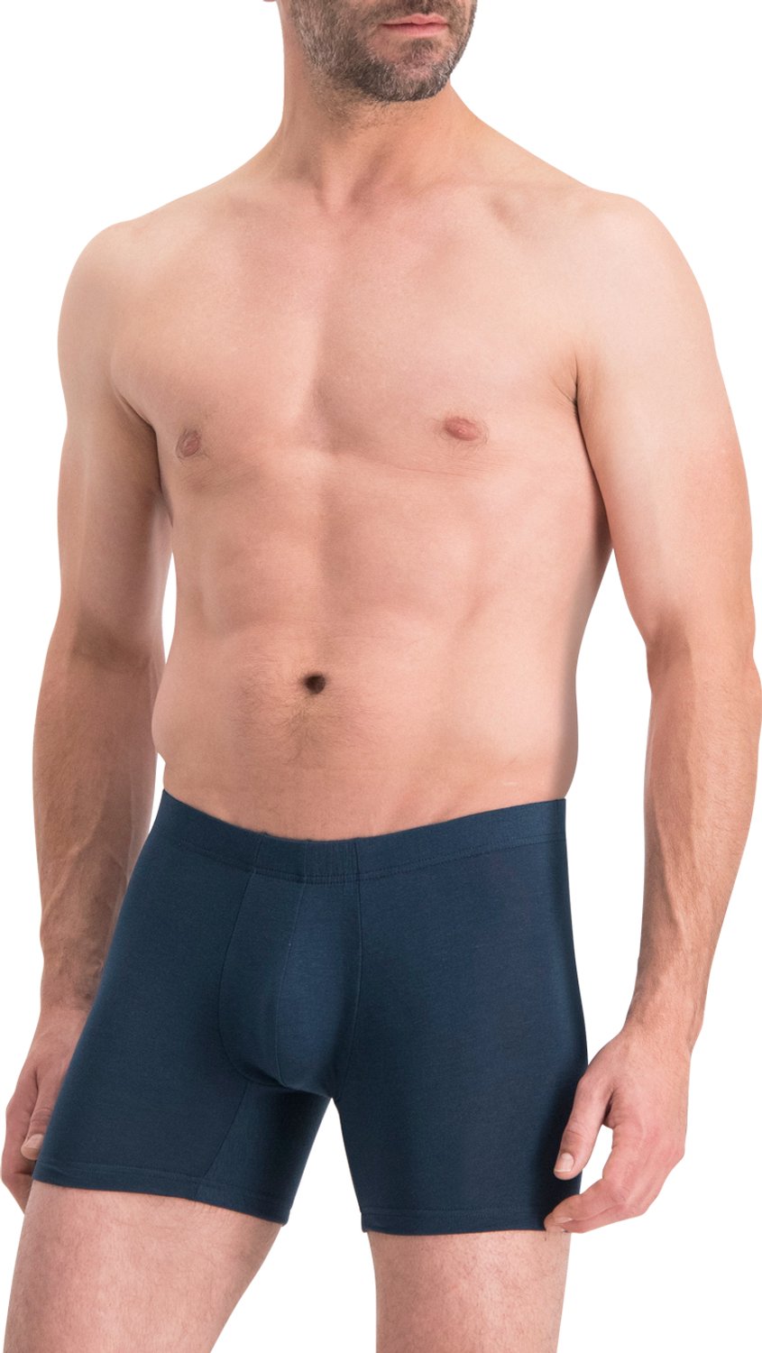 Noshirt Boxer Comfort Fit - SoftTouch Tencel - Heren Ondergoed - Donkerblauw - Maat L