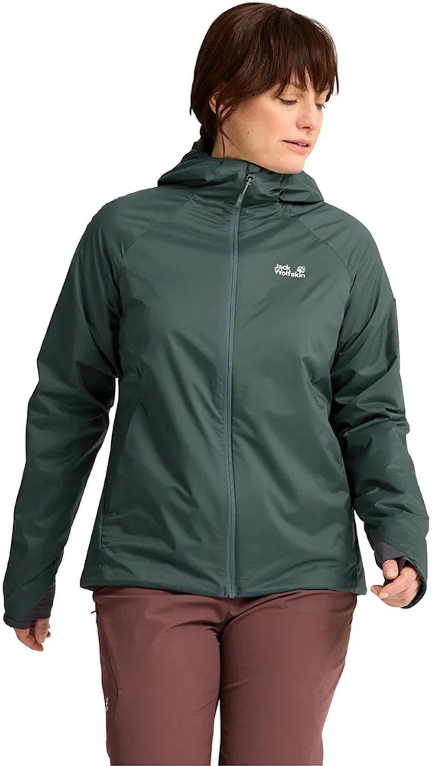 Jack Wolfskin Evertrek Ins Jas Vrouw Sago Palm