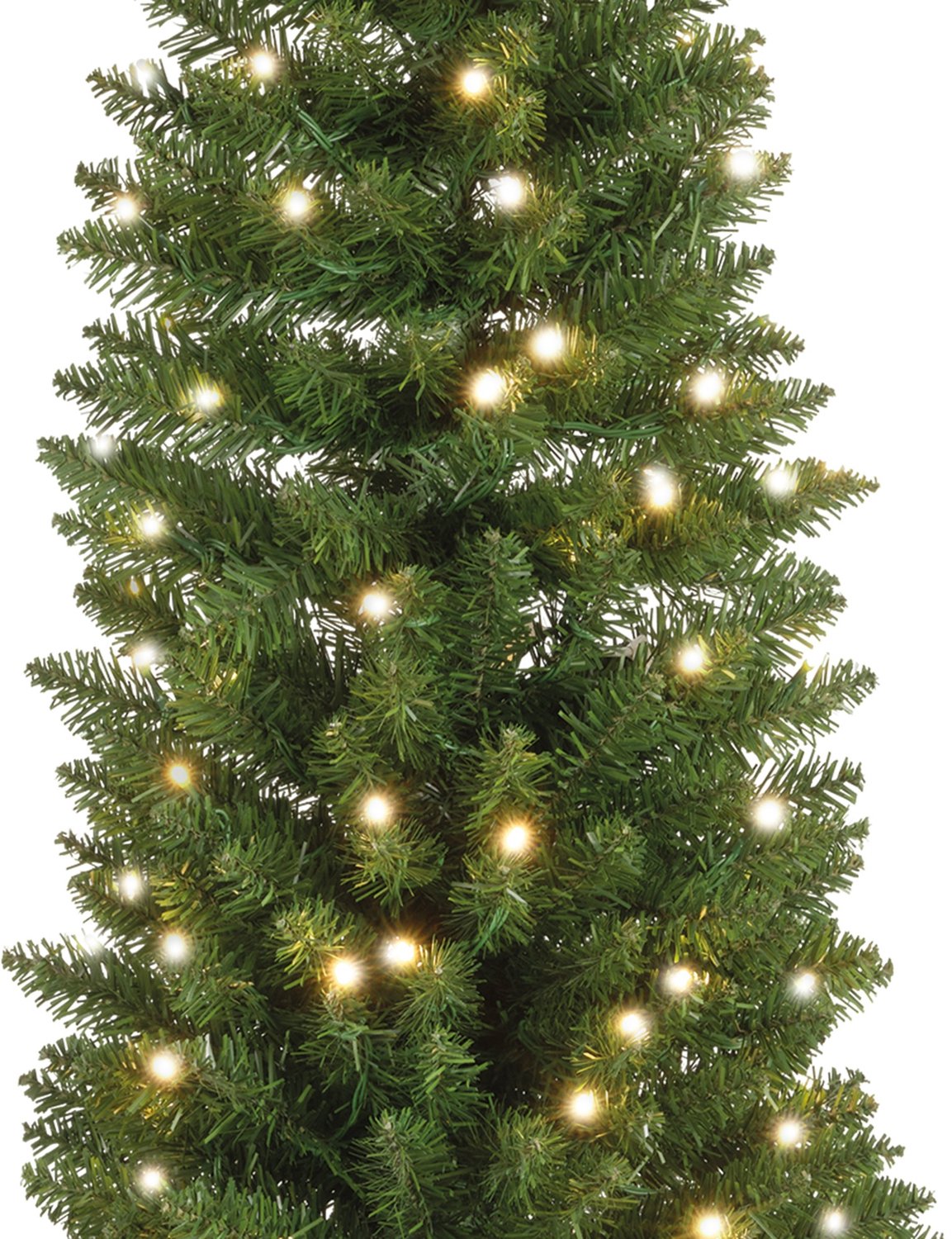 Everlands Pencil pine verlichte kunstkerstboom groen 180cm, 200 lampjes – foto 6