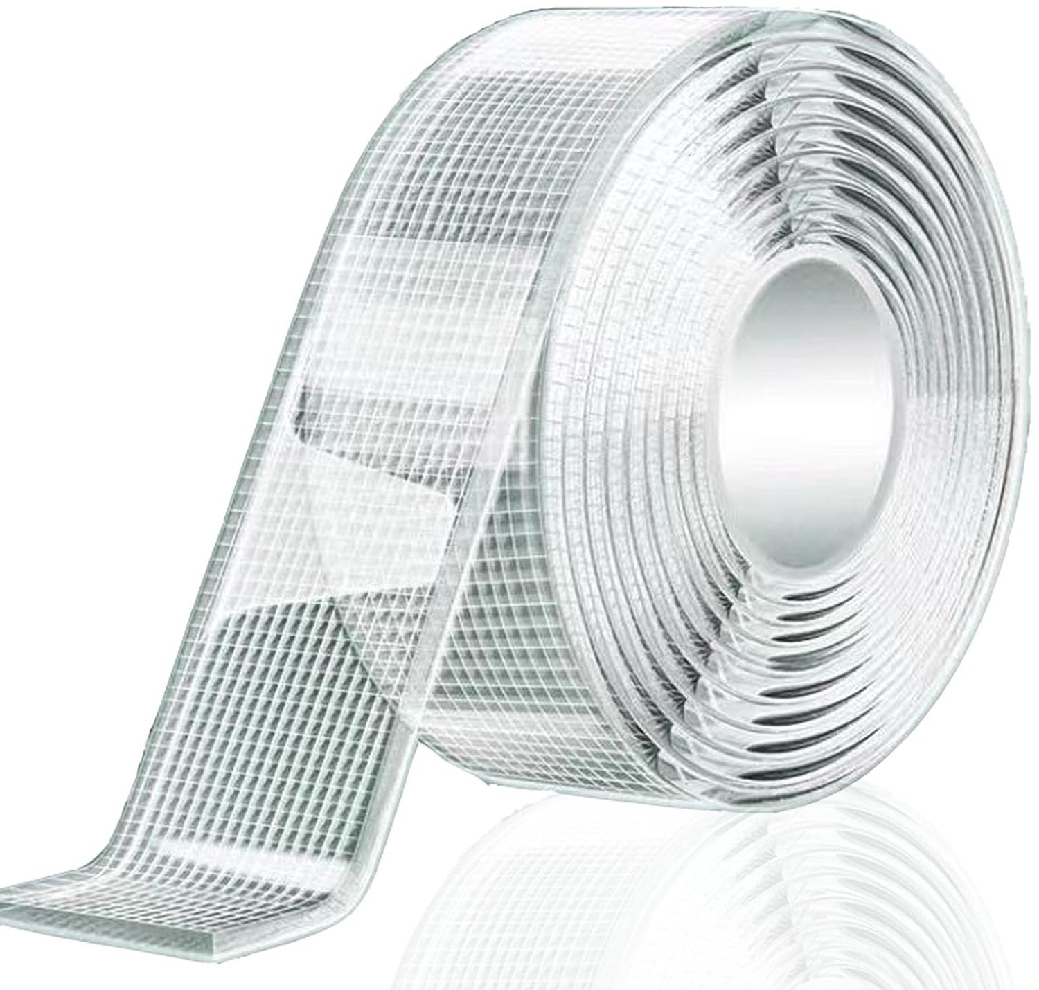 Dubbelzijdig plakband 2 cm x 3 m - extra sterk - transparant - afneembaar zonder sporen - Vemera