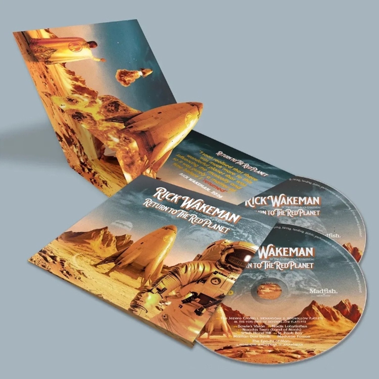 Rick Wakeman - Return To The Red Planet (CD)