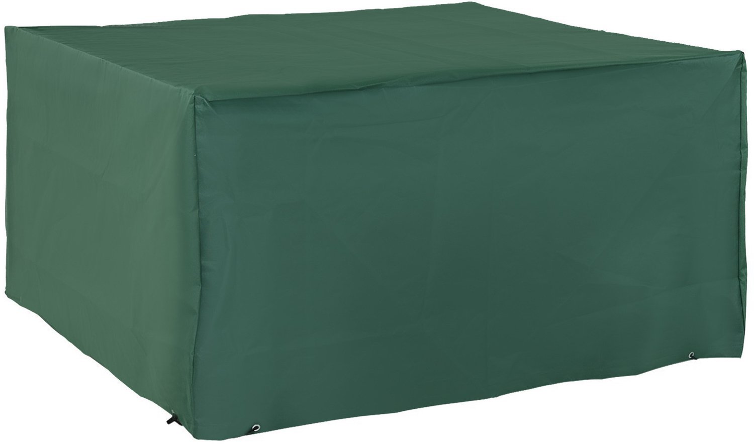 Sunona Beschermhoes voor tuinmeubelen - Met 8 ogen en trekkoord - 600D Oxford-doek - 135 x 135 x 75 cm - Groen