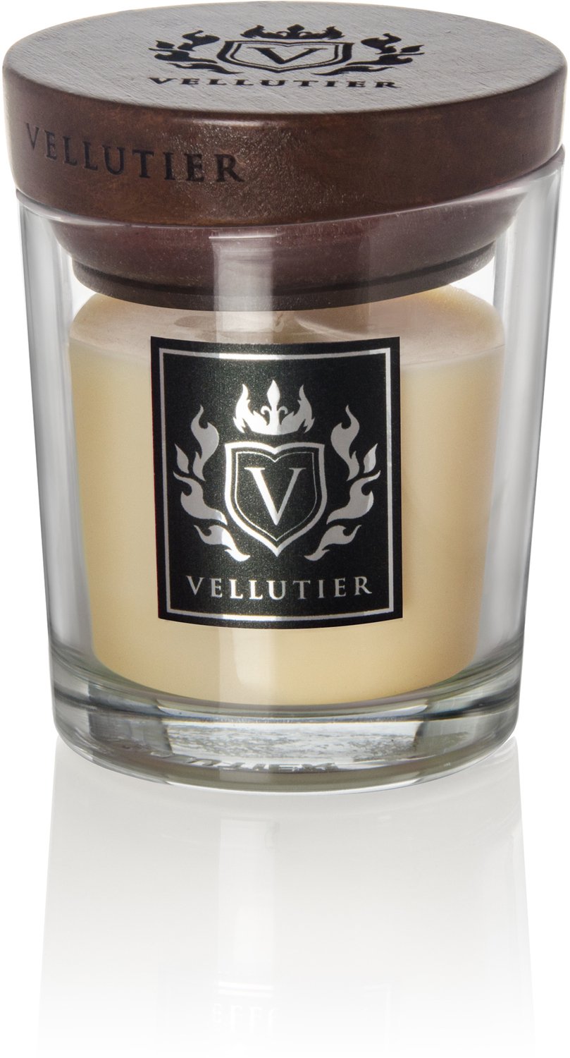 Vellutier Geurkaars Small African Olibanum - 9 cm / ø 7 cm creme